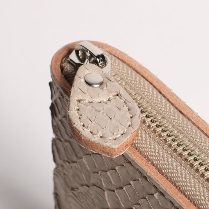 BILLFORD ROUND ZIP MATTE PYTHON