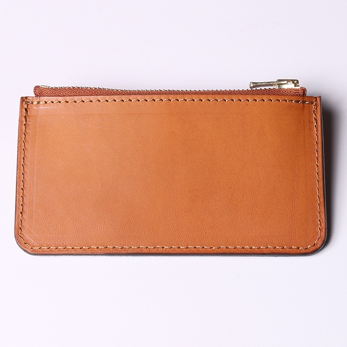VSC-722Z LEATHER NAVAL ZIP POCKET WALLET