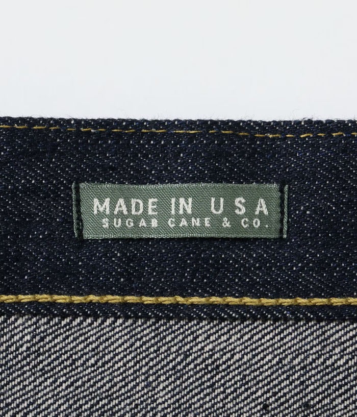 Lot No. SC49050 / SUGAR CANE Super "Denim" Collectibles #50 13.5oz. DENIM WAIST OVERALLS ��1940��s SPECIAL�� Made in USA
