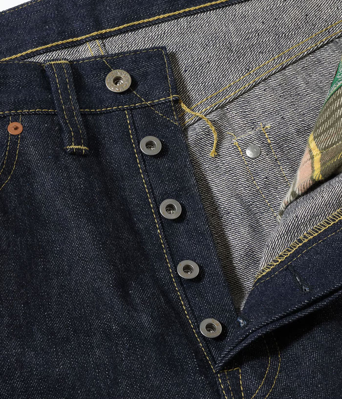 Lot No. SC49050 / SUGAR CANE Super "Denim" Collectibles #50 13.5oz. DENIM WAIST OVERALLS ��1940��s SPECIAL�� Made in USA