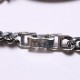 SNAKE PLATE BRACELET SILVER M