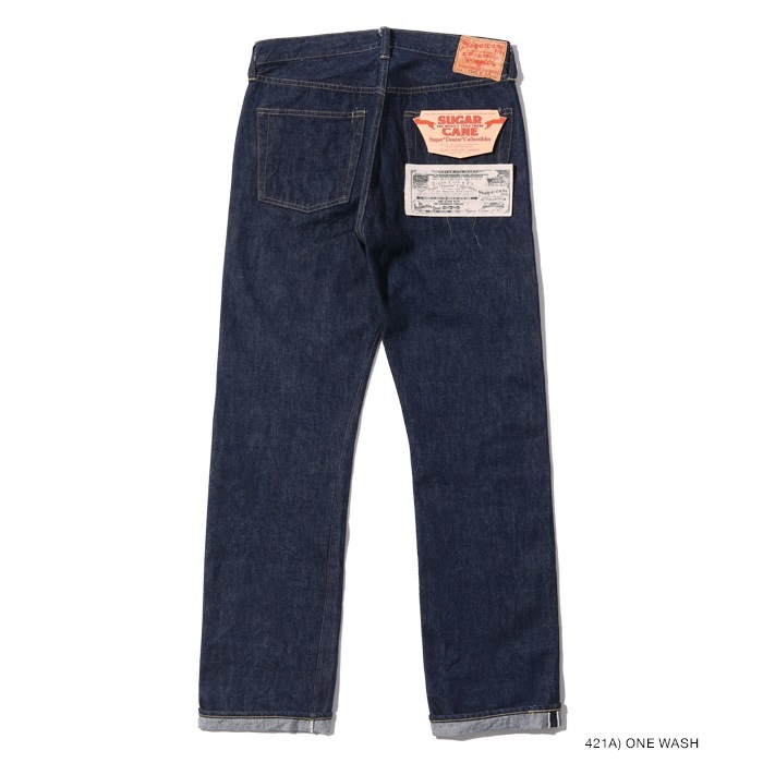 Lot No. SC49007 / SUGAR CANE Super “Denim” Collectibles #07 13.5oz 