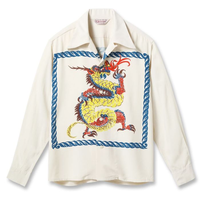 Lot No. SS29484 / SUN SURF SPECIAL EDITION ��DRAGON�� (LONG SLEEVE)