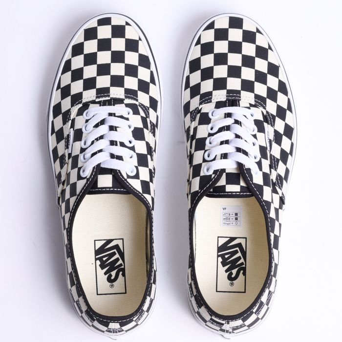 AUTHENTIC PRIMARY CHECK BLACK/WHITE VN000EGAY28