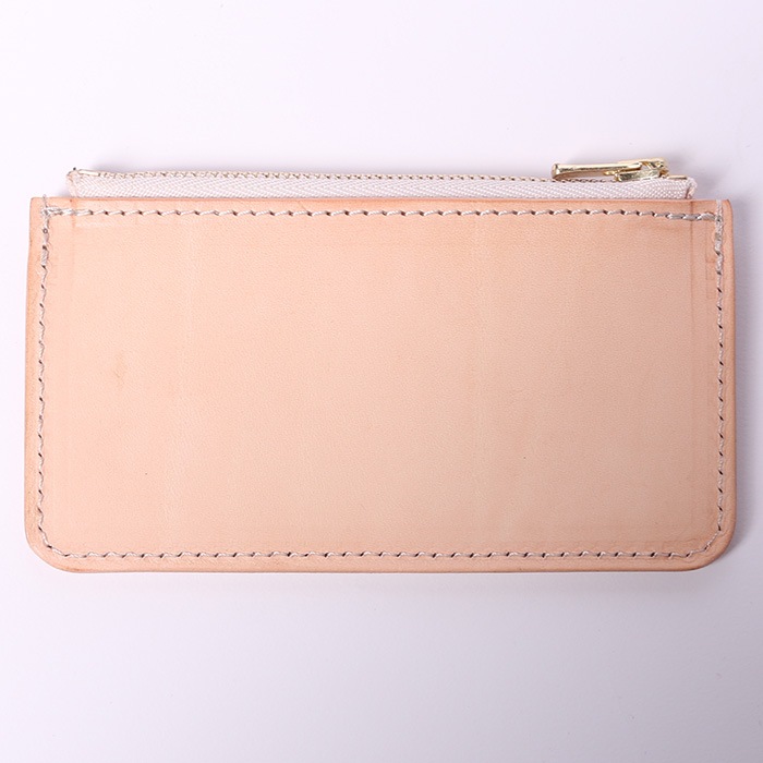 VSC-722Z LEATHER NAVAL ZIP POCKET WALLET