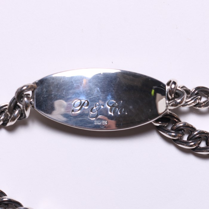 HORSE PLATE BRACELET SILVER M