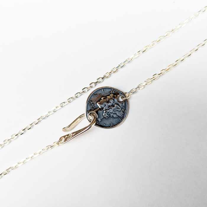 OT-0038-50 MERCURY COIN END CUSTOM CHAIN