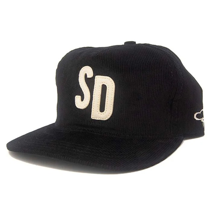 SD CITY SERIES Black Corduroy - Snapback