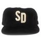 SD CITY SERIES Black Corduroy - Snapback