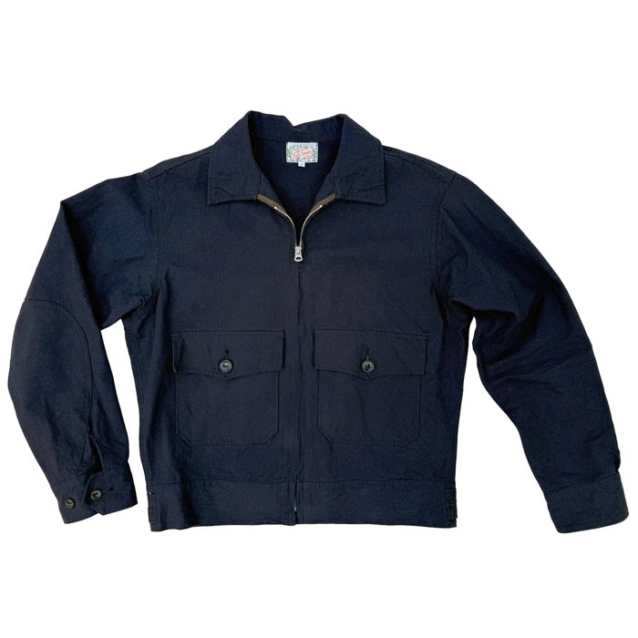 MFSC 9oz DOUBLE INDIGO "ROCKETEER" JACKET