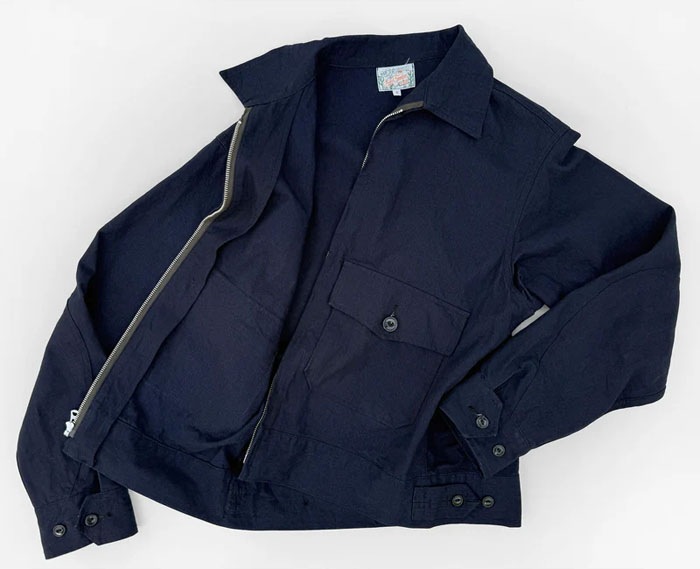 MFSC 9oz DOUBLE INDIGO "ROCKETEER" JACKET