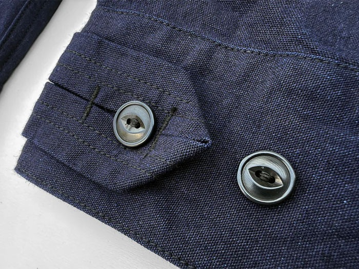 MFSC 9oz DOUBLE INDIGO "ROCKETEER" JACKET