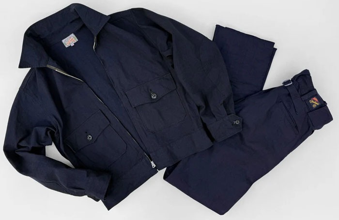 MFSC 9oz DOUBLE INDIGO "ROCKETEER" JACKET