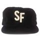 SF CITY SERIES Black Corduroy - Snapback