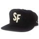SF CITY SERIES Black Corduroy - Snapback