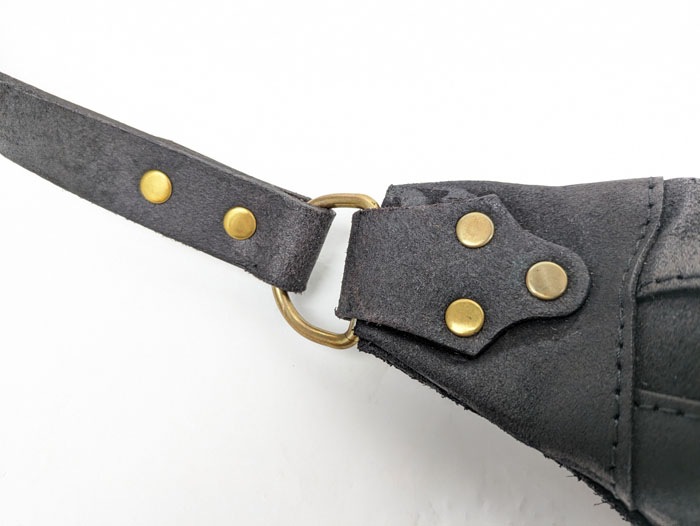 VS-243LR LEATHER WAIST BAG LARGE