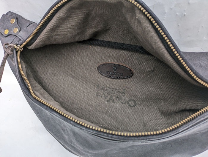 VS-243LR LEATHER WAIST BAG LARGE