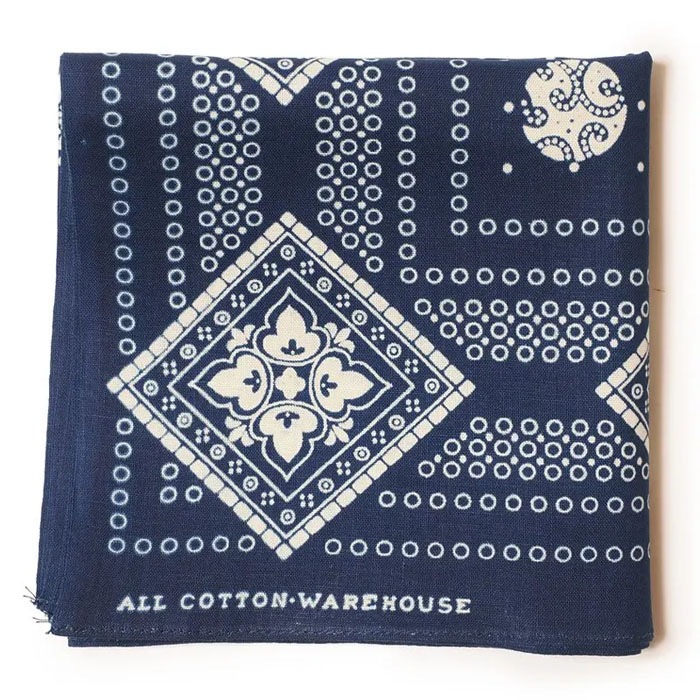 Lot 5244 SELVEDGE BANDANA (GEOMETRIC PATTERN)