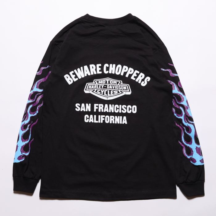 KOOL HEAD LS TEE��BLK