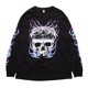 KOOL HEAD LS TEE��BLK