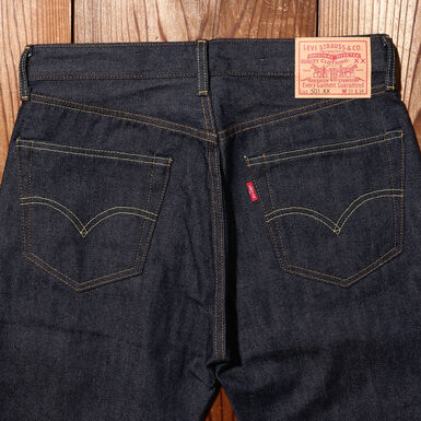 VINTAGE CLOTHING 1955 MODEL 501 JEANS RIGID