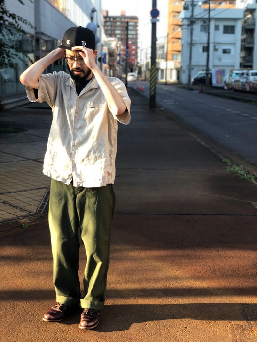 USN Baker Vintage Fit Reversed Sateen