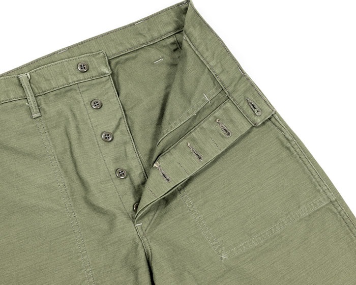 USN Baker Vintage Fit Reversed Sateen