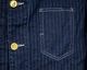 QUEEN OF THE ROAD Jacket, 10oz Indigo Herringbone