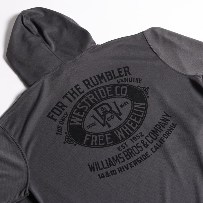POWER DRY HOODIE-2: FREE WHEELIN