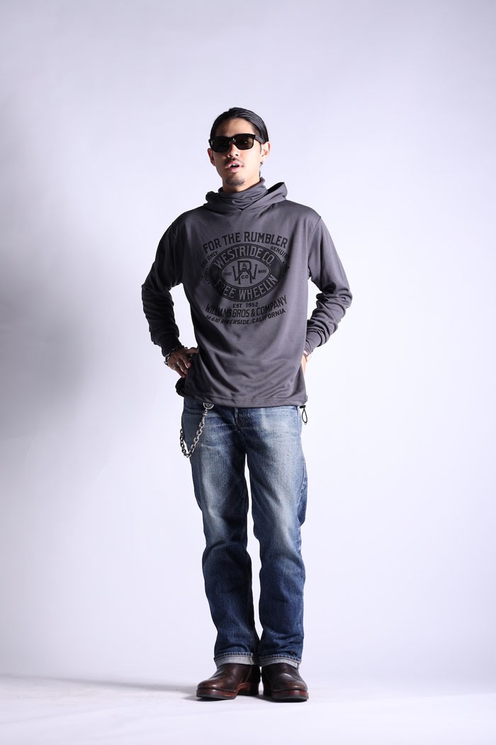 POWER DRY HOODIE-2: FREE WHEELIN