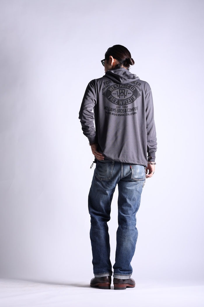 POWER DRY HOODIE-2: FREE WHEELIN