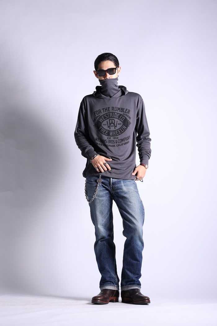 POWER DRY HOODIE-2: FREE WHEELIN