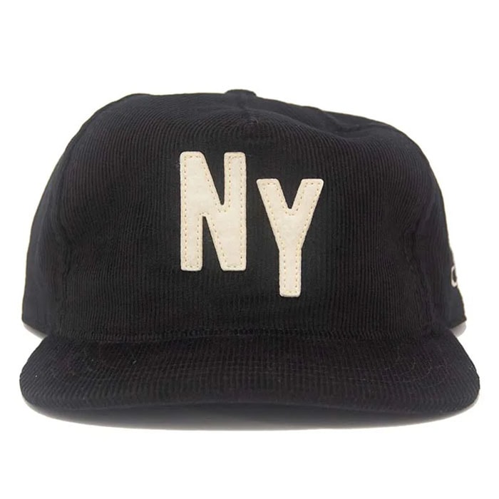 NY CITY SERIES Black Corduroy - Snapback