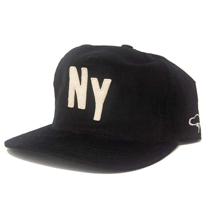 NY CITY SERIES Black Corduroy - Snapback