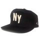 NY CITY SERIES Black Corduroy - Snapback