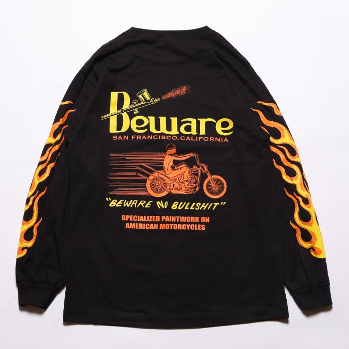 NO BULLSHIT LS TEE BLK