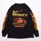 NO BULLSHIT LS TEE BLK
