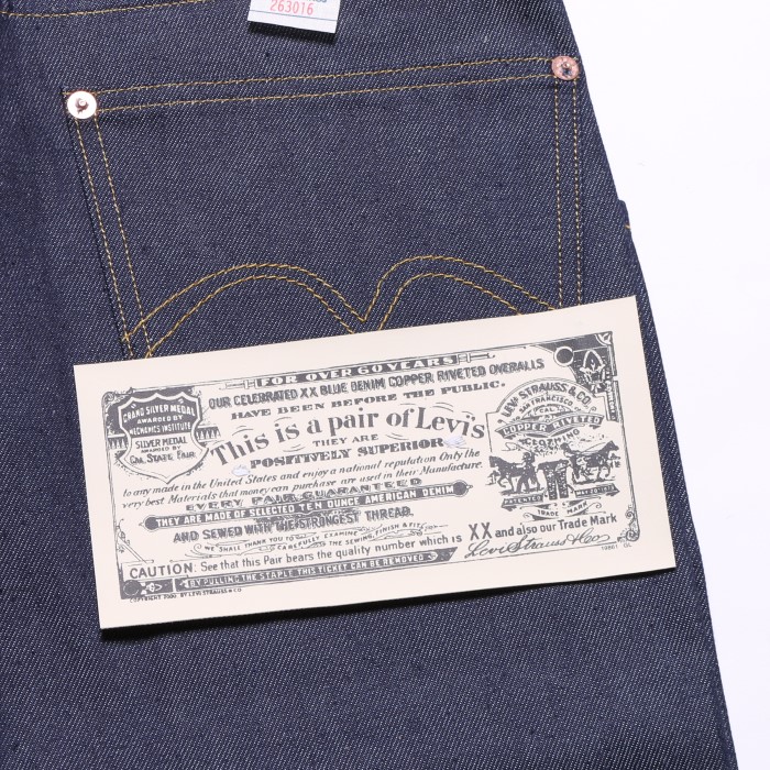 LEVI'S® VINTAGE CLOTHING 1933MODEL 501® JEANS ORGANIC