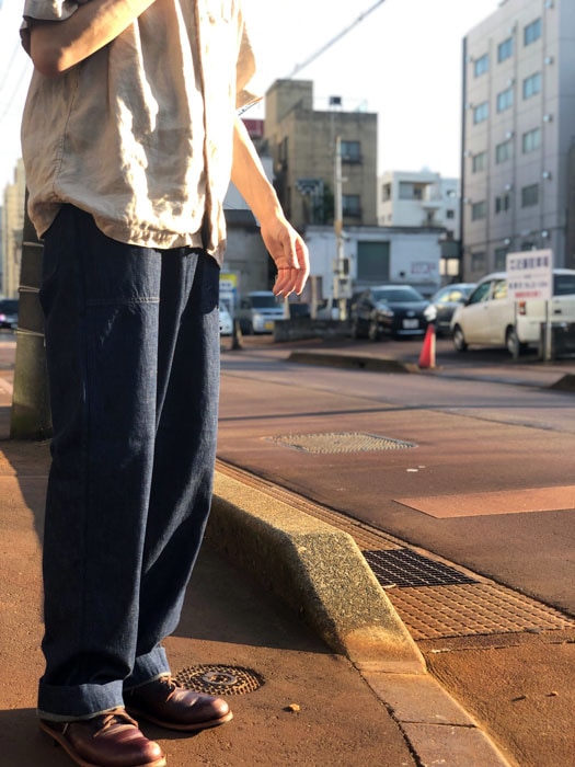 USN Baker Vintage Fit Brown Back Denim