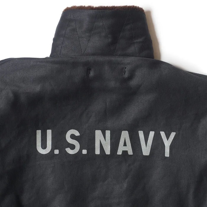 Lot 2181 N-1 WINTER JACKET(BLUE JUNGLE CLOTH) NAVY BLUE (NXss-23181)