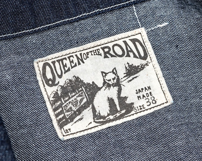 QUEEN OF THE ROAD Jacket, 8 oz Indigo Denim