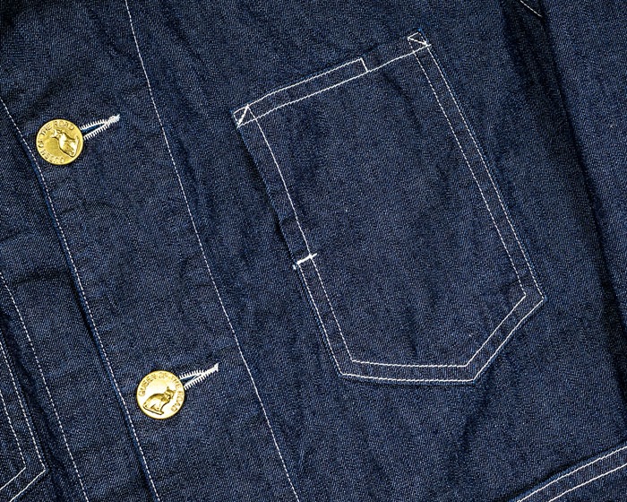 QUEEN OF THE ROAD Jacket, 8 oz Indigo Denim