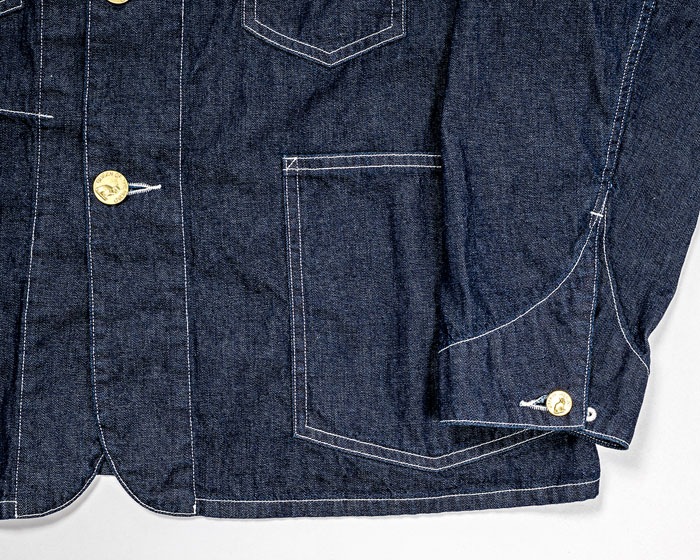 QUEEN OF THE ROAD Jacket, 8 oz Indigo Denim