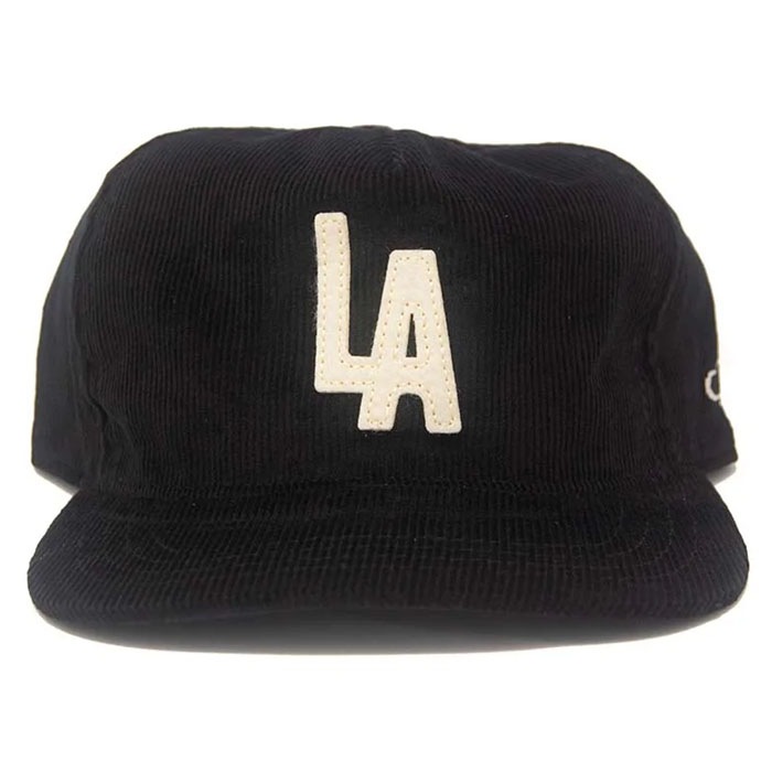 LA CITY SERIES Black Corduroy - Snapback