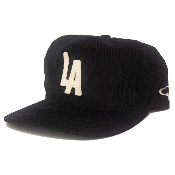 LA CITY SERIES Black Corduroy - Snapback