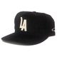LA CITY SERIES Black Corduroy - Snapback