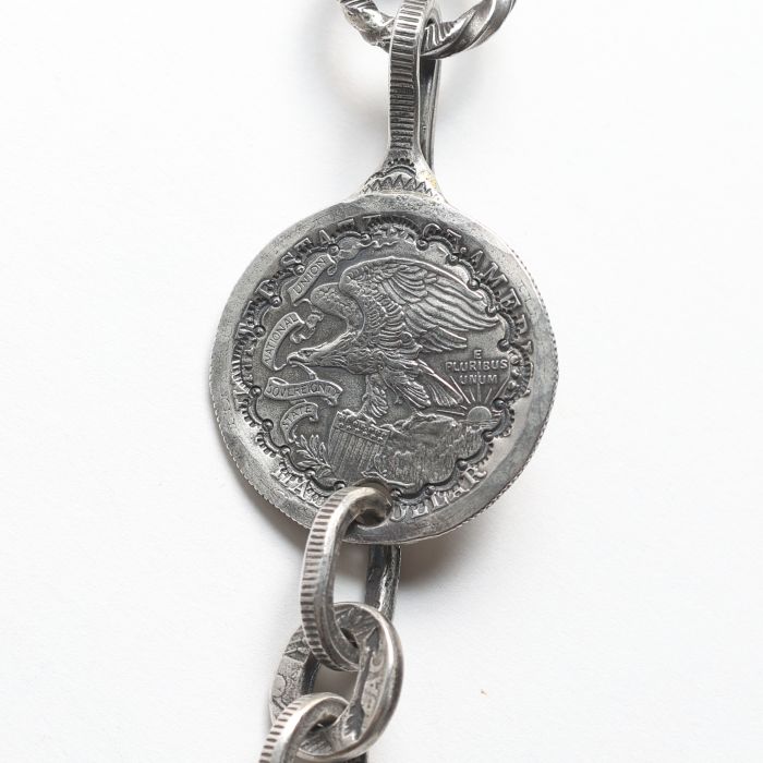 13PEACE WALLETCHAIN SPECIALCOIN ILLINOIS COIN