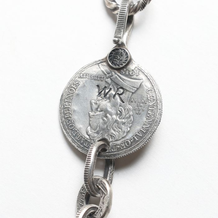 13PEACE WALLETCHAIN SPECIALCOIN ILLINOIS COIN