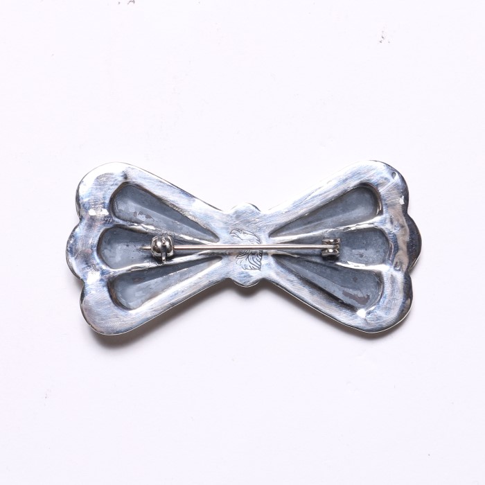 OT-P0025 BUTTERFLY PIN TURQUOISE