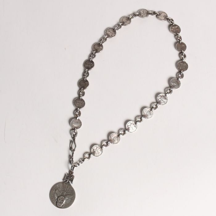 54-1 TWOFACE CHAINNECKLACE